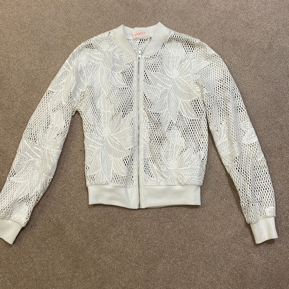 Worn Once! Nasty Gal Bomber in S